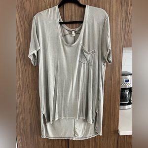 We The Free Scoop Neck Pocket Tee